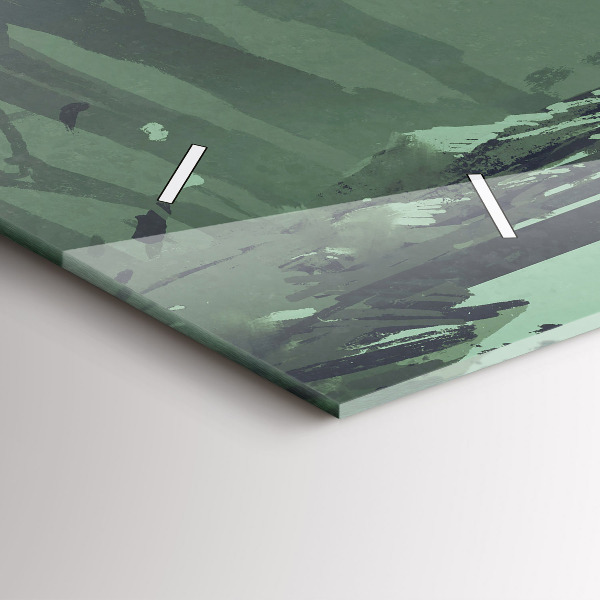 Horizontale Uhr Samurai im Wald