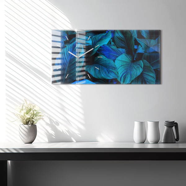 Horizontale Uhr Tropische Natur