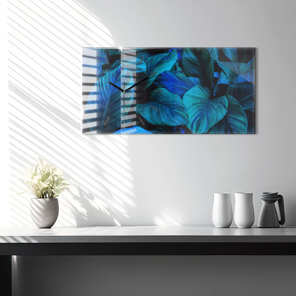 Horizontale Uhr Tropische Natur