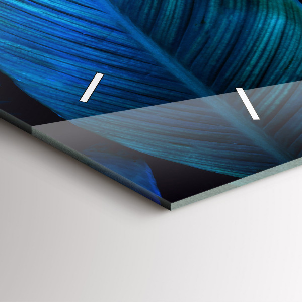 Horizontale Uhr Tropische Natur