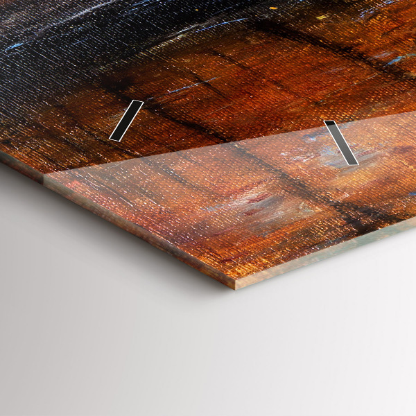 Horizontale Uhr Schöne Kunst