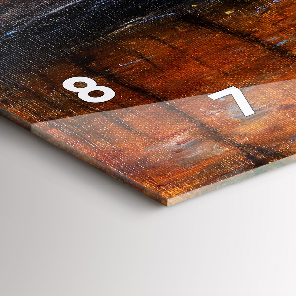 Horizontale Uhr Schöne Kunst