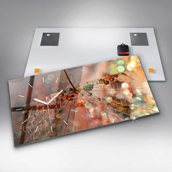 Horizontale Uhr Gebläse mit Tau