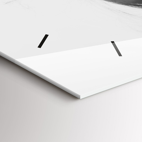 Horizontale Uhr mit motiv Menschliche Empfindsamkeit des Denkens