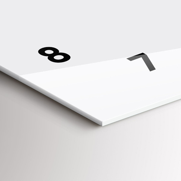 Horizontale Uhr mit motiv Element der Weiblichkeit