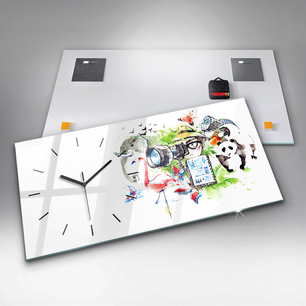 Horizontale Uhr Zoologe