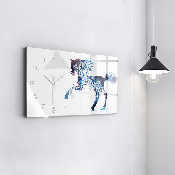 Horizontale Uhr mit motiv Tier Natur Altruismus