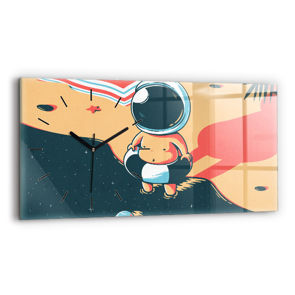 Horizontale Uhr Phantasie eines Kindes