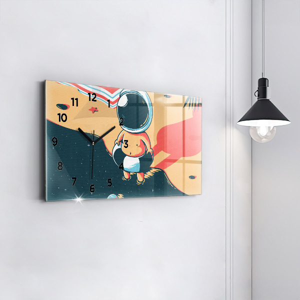 Horizontale Uhr Phantasie eines Kindes