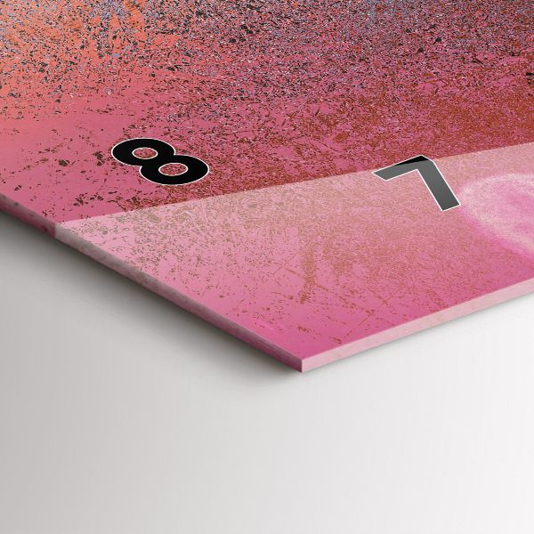 Horizontale Uhr mit motiv Cyberspace