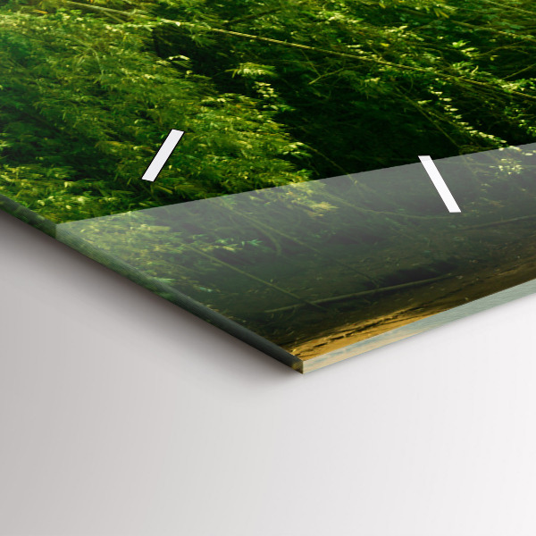 Horizontale Uhr mit motiv Friedliche Natur