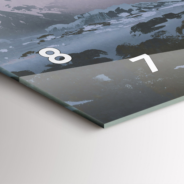 Horizontale Uhr mit motiv Astronauten Milchstraße