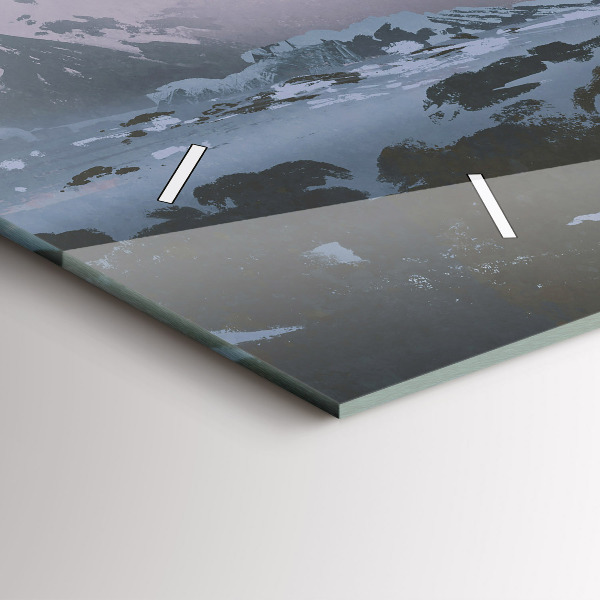 Horizontale Uhr mit motiv Astronauten Milchstraße