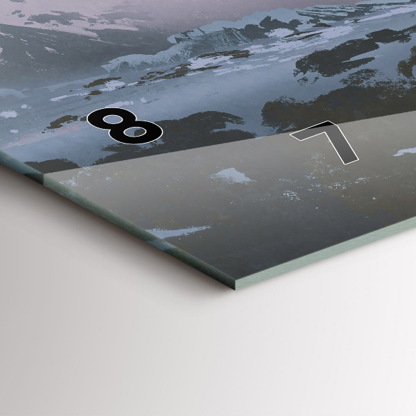 Horizontale Uhr mit motiv Astronauten Milchstraße