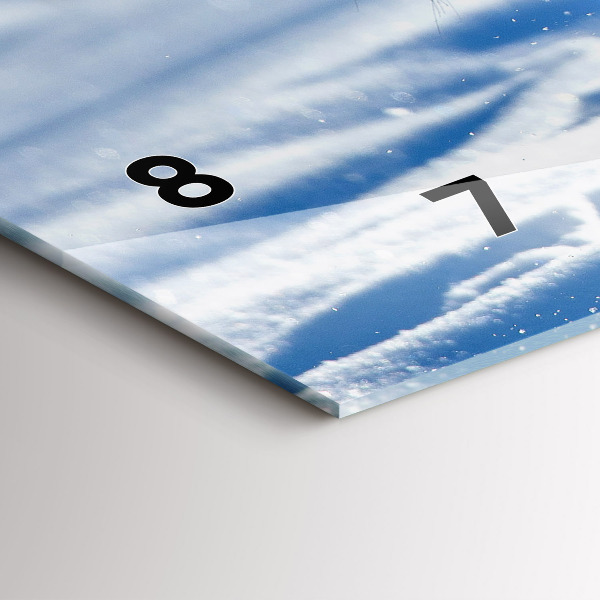 Horizontale Uhr Mutiger Schritt vorwärts