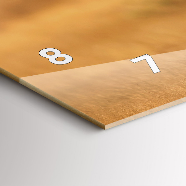 Horizontale Uhr Tiger jagen