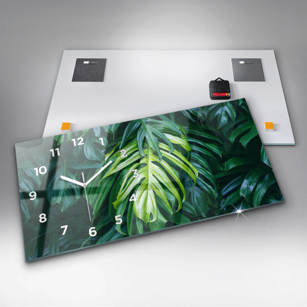 Horizontale Uhr Tropische Seite der Natur