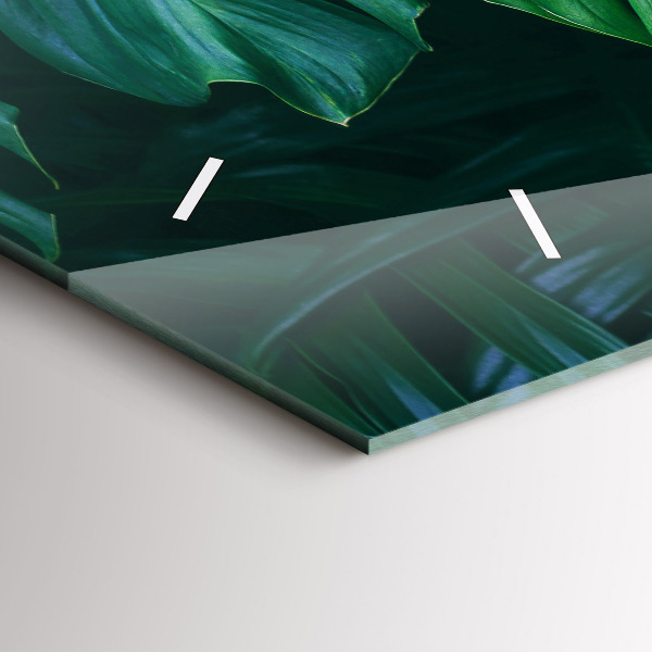 Horizontale Uhr Tropische Seite der Natur