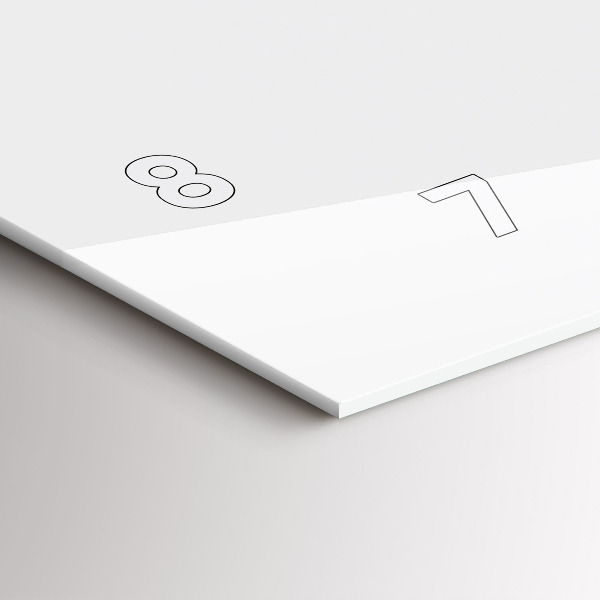 Horizontale Uhr Letzte Tage der Ferien Mode