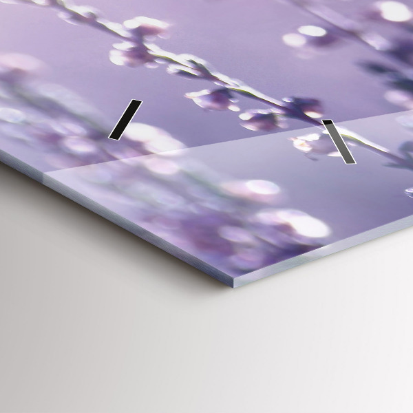 Horizontale Uhr Abstraktion