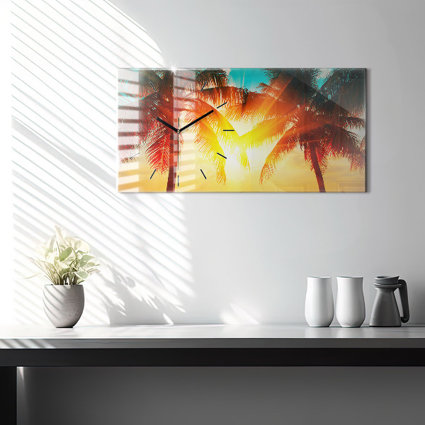 Horizontale Uhr mit motiv Urlaub Rest Sommer