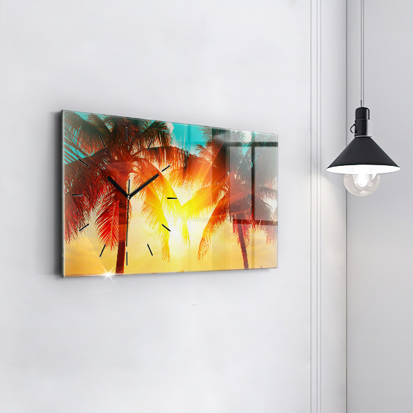 Horizontale Uhr mit motiv Urlaub Rest Sommer