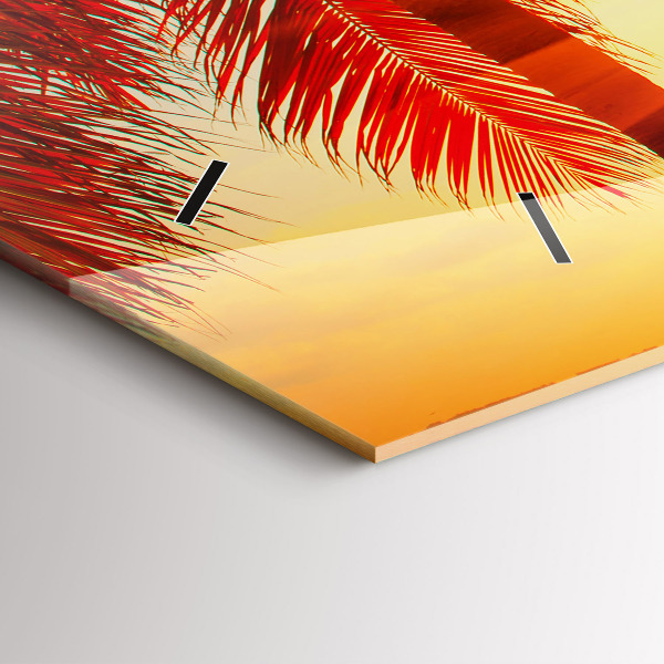 Horizontale Uhr mit motiv Urlaub Rest Sommer