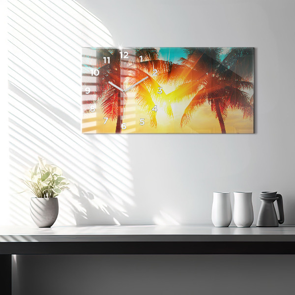 Horizontale Uhr mit motiv Urlaub Rest Sommer