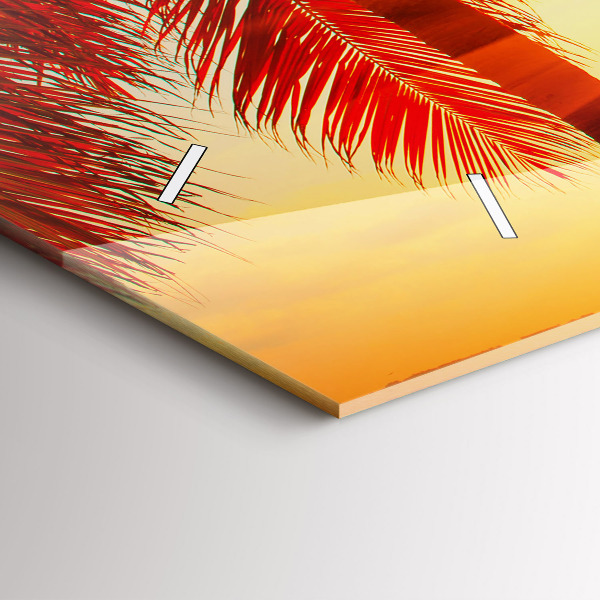 Horizontale Uhr mit motiv Urlaub Rest Sommer