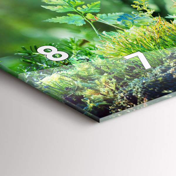 Horizontale Uhr Weltkugel