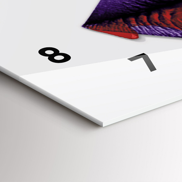 Horizontale Uhr Surrealistische Collage