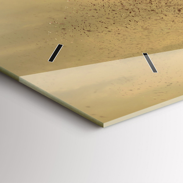 Horizontale Uhr mit motiv Frau in Figur