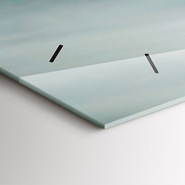 Horizontale Uhr mit motiv Motorrad im Adrenalin-Stil