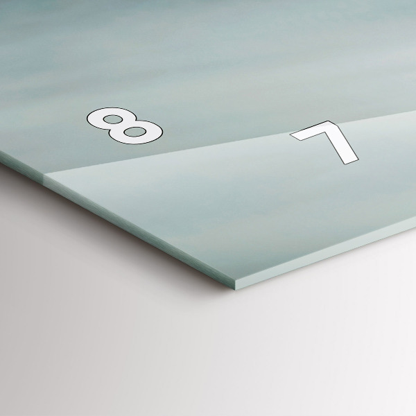 Horizontale Uhr mit motiv Motorrad im Adrenalin-Stil