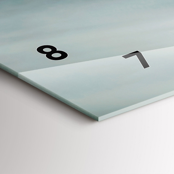 Horizontale Uhr mit motiv Motorrad im Adrenalin-Stil