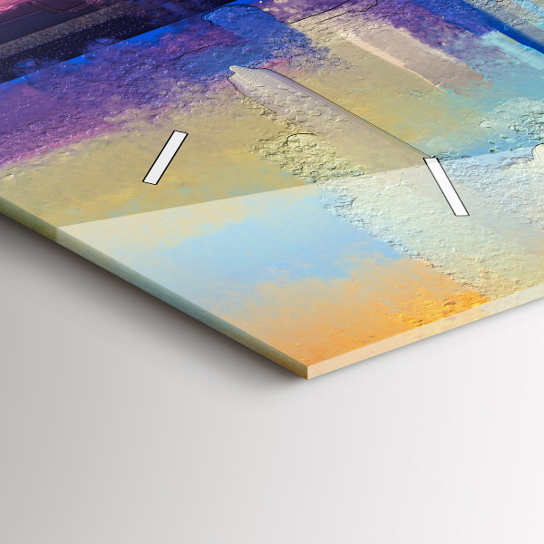 Horizontale Uhr Meereslandschaft