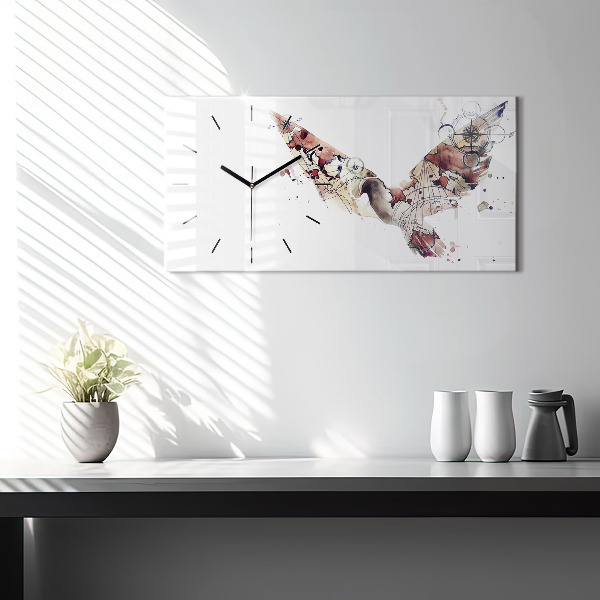 Horizontale Uhr mit motiv Abstrakte Ansicht