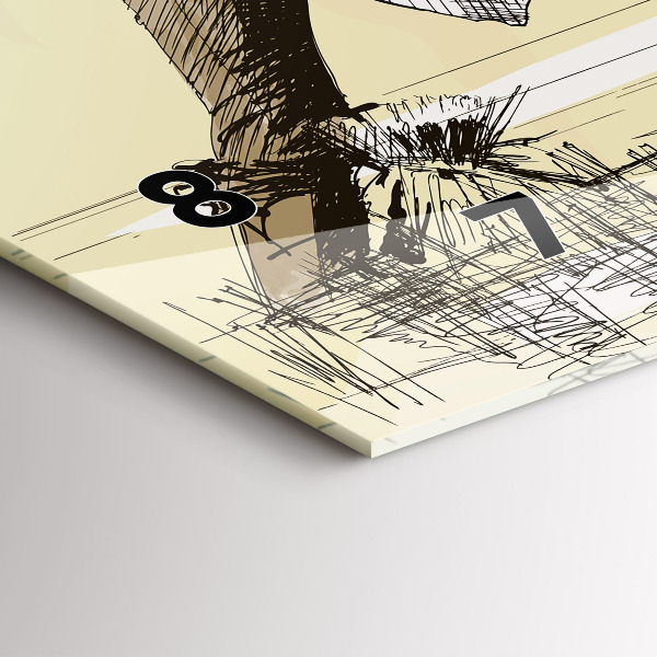 Horizontale Uhr mit motiv Frau pflückt Reis