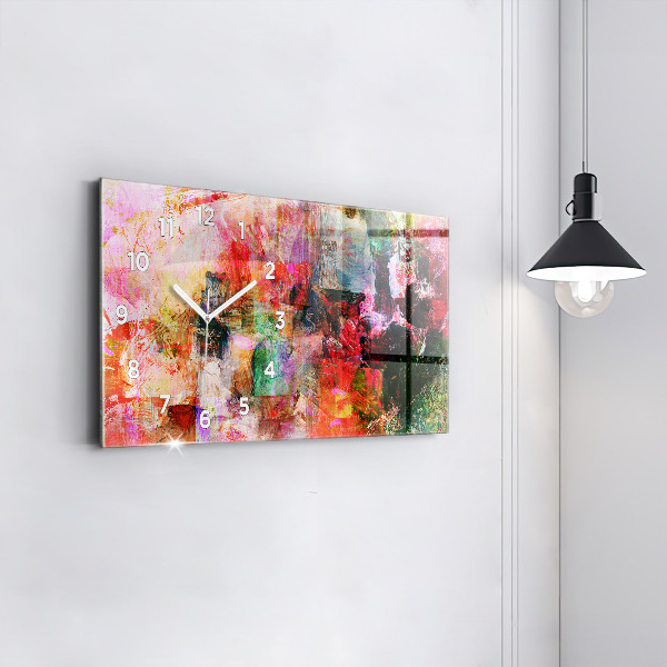 Horizontale Uhr Abstrakte Komposition