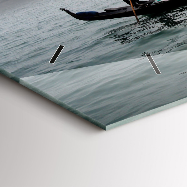 Horizontale Uhr Venedig Gondel