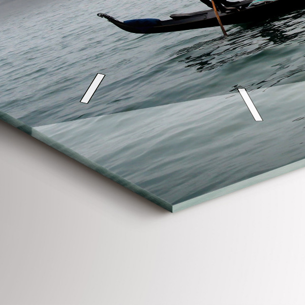 Horizontale Uhr Venedig Gondel