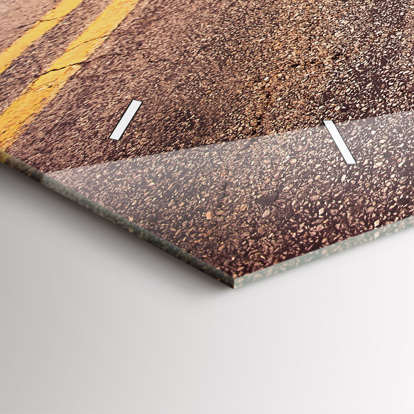 Horizontale Uhr Route 66 Straße USA