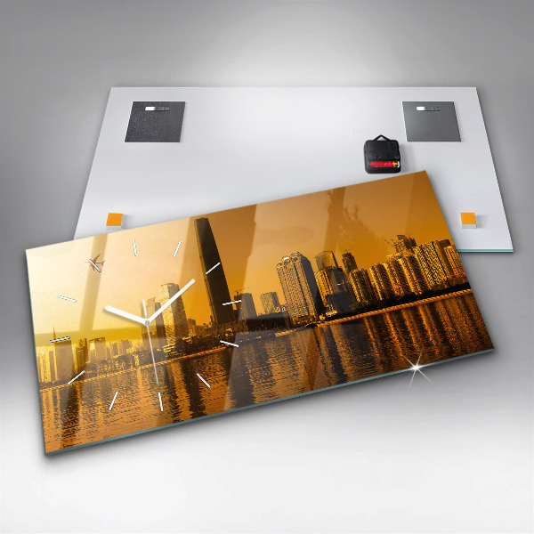 Horizontale Uhr mit motiv Zhujiang-Fluss China