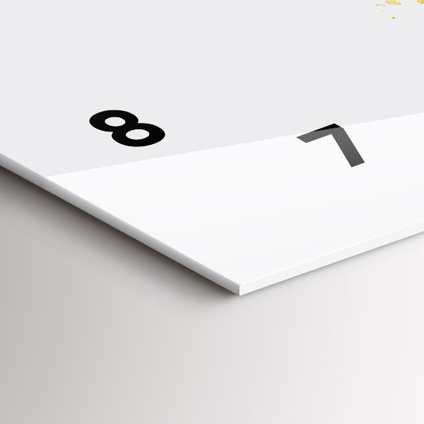 Horizontale Uhr Illustration eines Kopfhörers