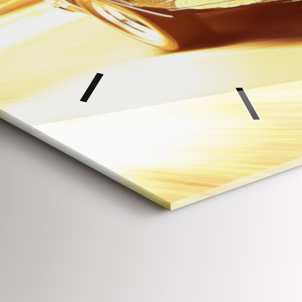 Horizontale Uhr Klassisches altes Auto