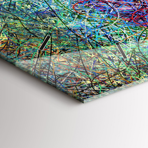 Horizontale Uhr mit motiv Abstrakt - Emotionen