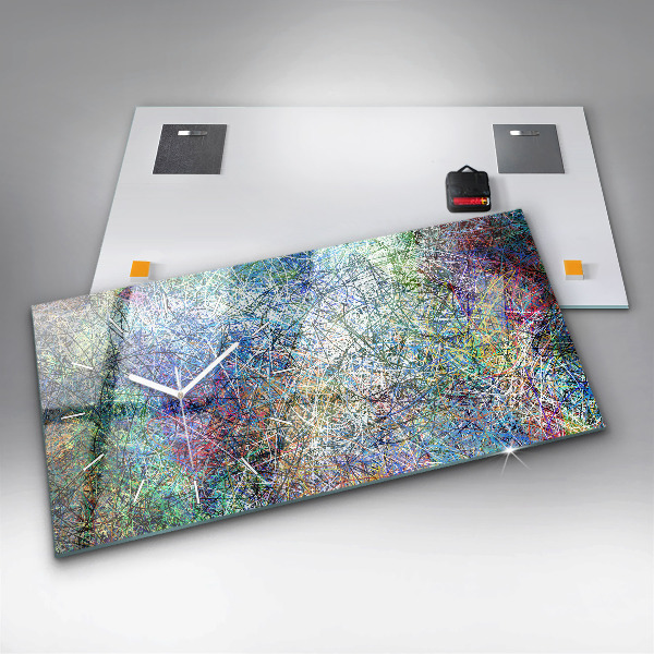 Horizontale Uhr mit motiv Abstrakt - Emotionen