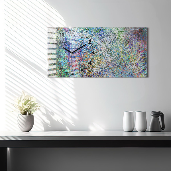 Horizontale Uhr mit motiv Abstrakt - Emotionen