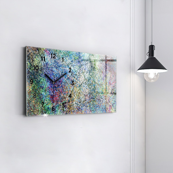 Horizontale Uhr mit motiv Abstrakt - Emotionen