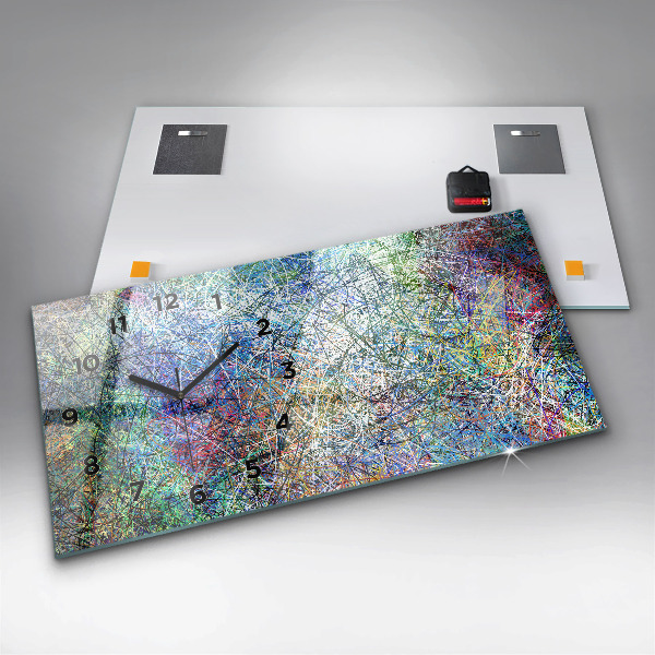 Horizontale Uhr mit motiv Abstrakt - Emotionen